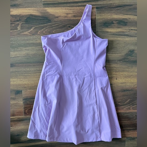 Outdoor Voices One Shoulder Exercise Dress Women’s Size Medium Workout Lavender - Picture 5 of 7